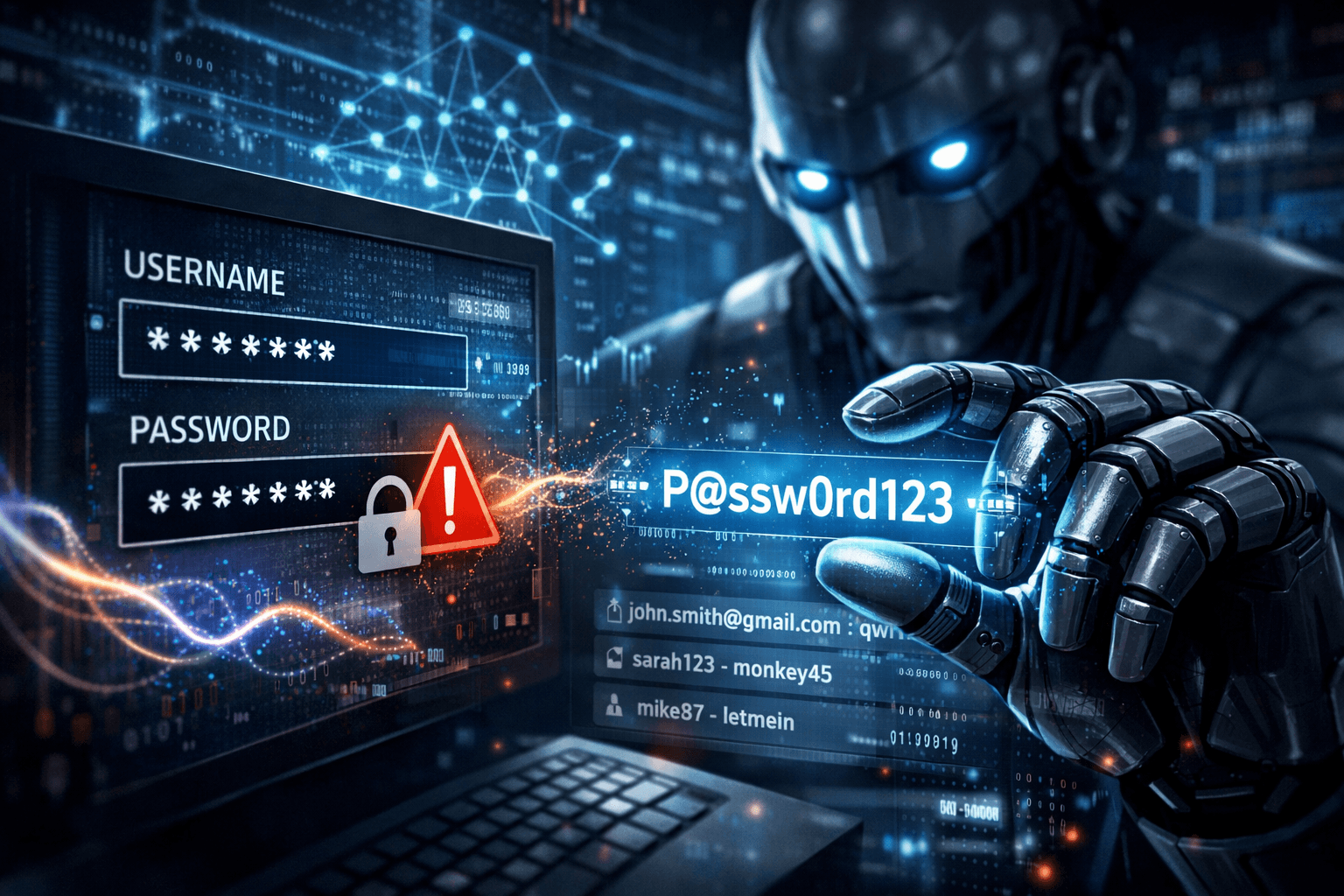 Can AI steal passwords